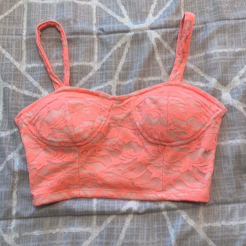Charlotte Russe Lacy Bralette